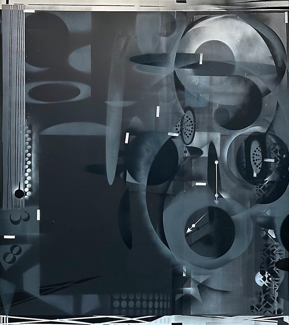 painting entitled Number 83 by Nola Zirin