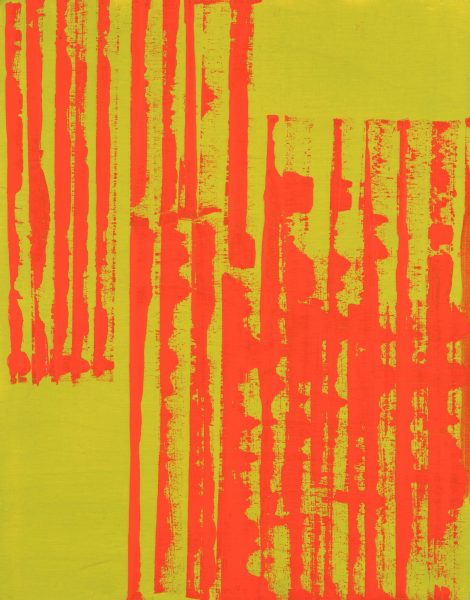 painting entitled Sideways Jump by Emily Berger