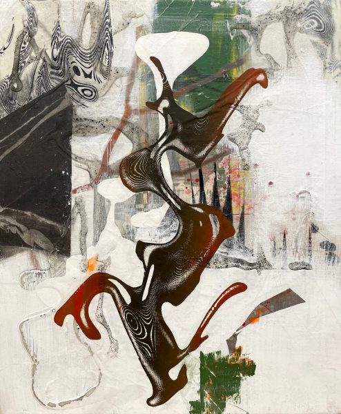 Painting entitled Untitled 24 WRB #1 by Jeffrey Bishop