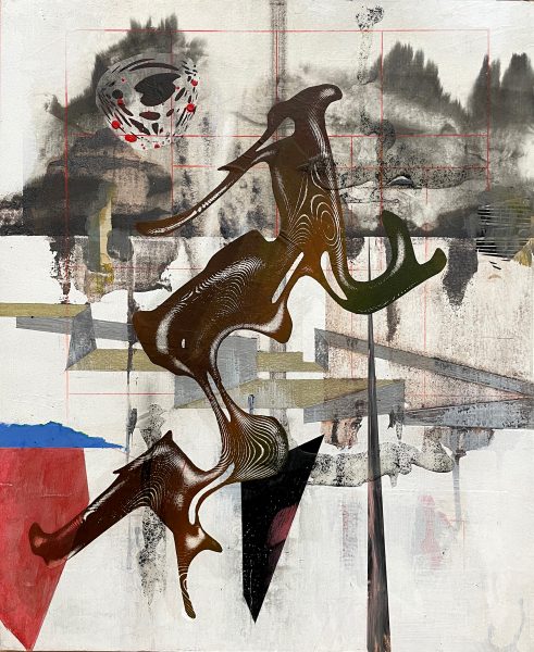 Painting entitled Untitled 24 WRB #2 by Jeffrey Bishop