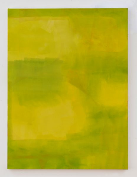 Green painting by Sharon Butler