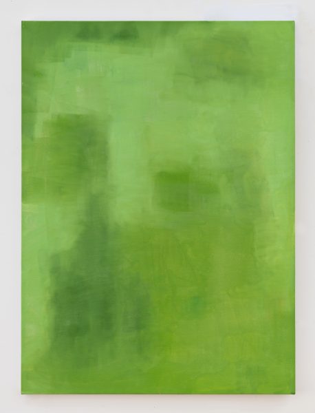Green painting by Sharon Butler