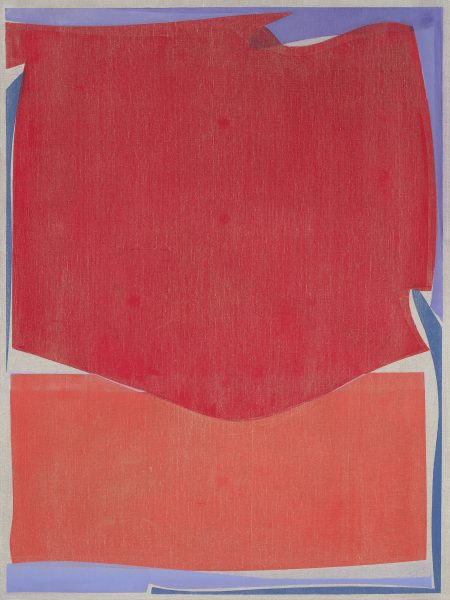 painting entitled Squares and Strokes_4c by Joanne Freeman