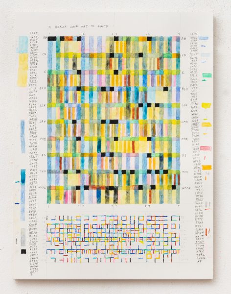 Painting entitled A REALLY GOOD WAY TO WRITE by Leslie Roberts