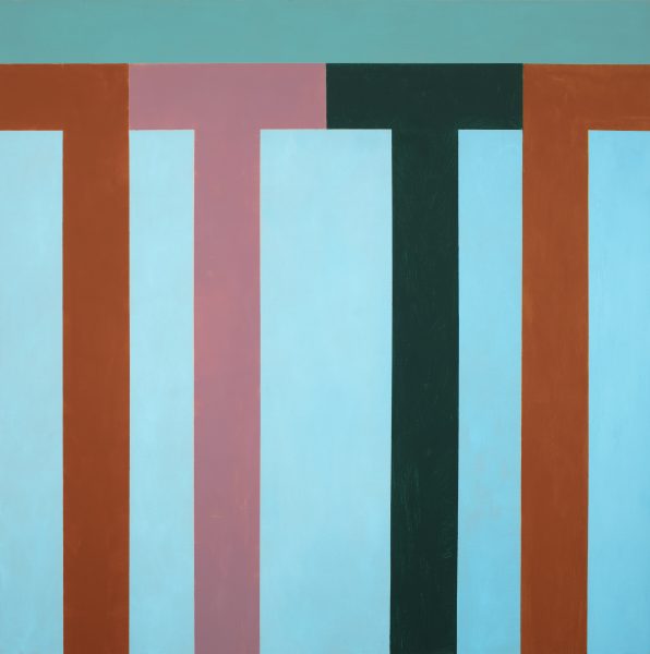 painting titled Portico 3 by Kim Uchiyama