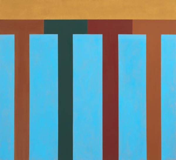 painting titled Portico 6 by Kim Uchiyama