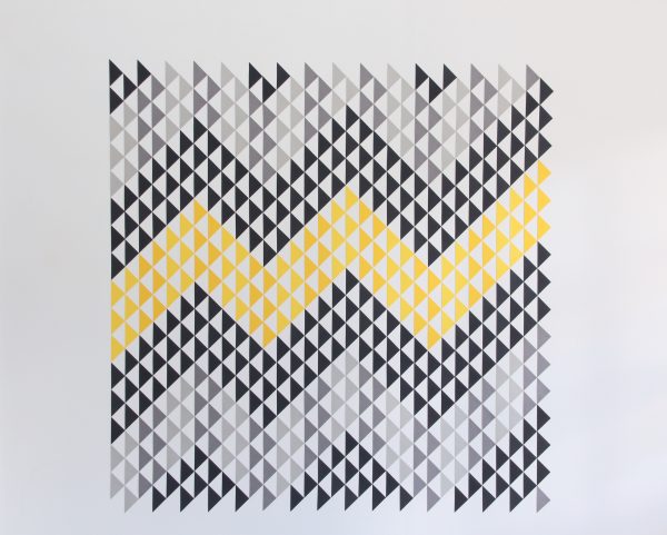 Installation entitled Tri-Modulation (515) by Patricia Zarate