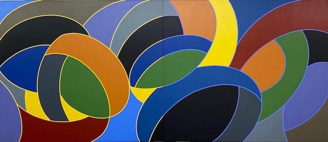 Painting entitled Baroque Tango #4 by Corey Postiglione