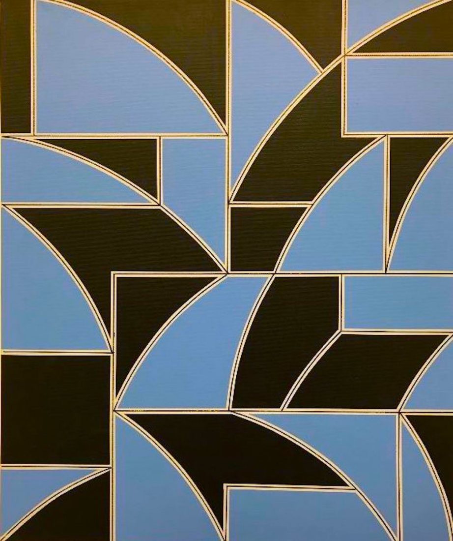 Painting entitled Kaleidoscope B&B T #2 by Corey Postiglione