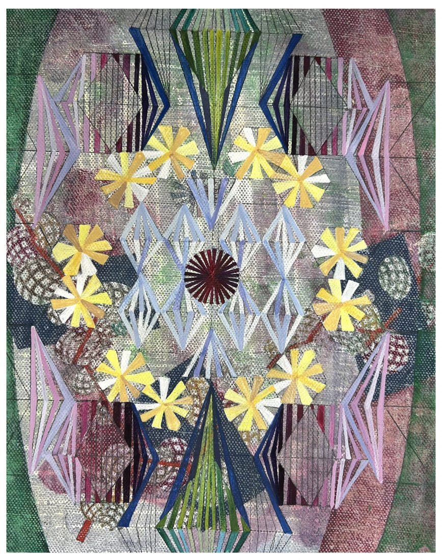 Painting titled 8 Pieces of Brocade by Mara Held