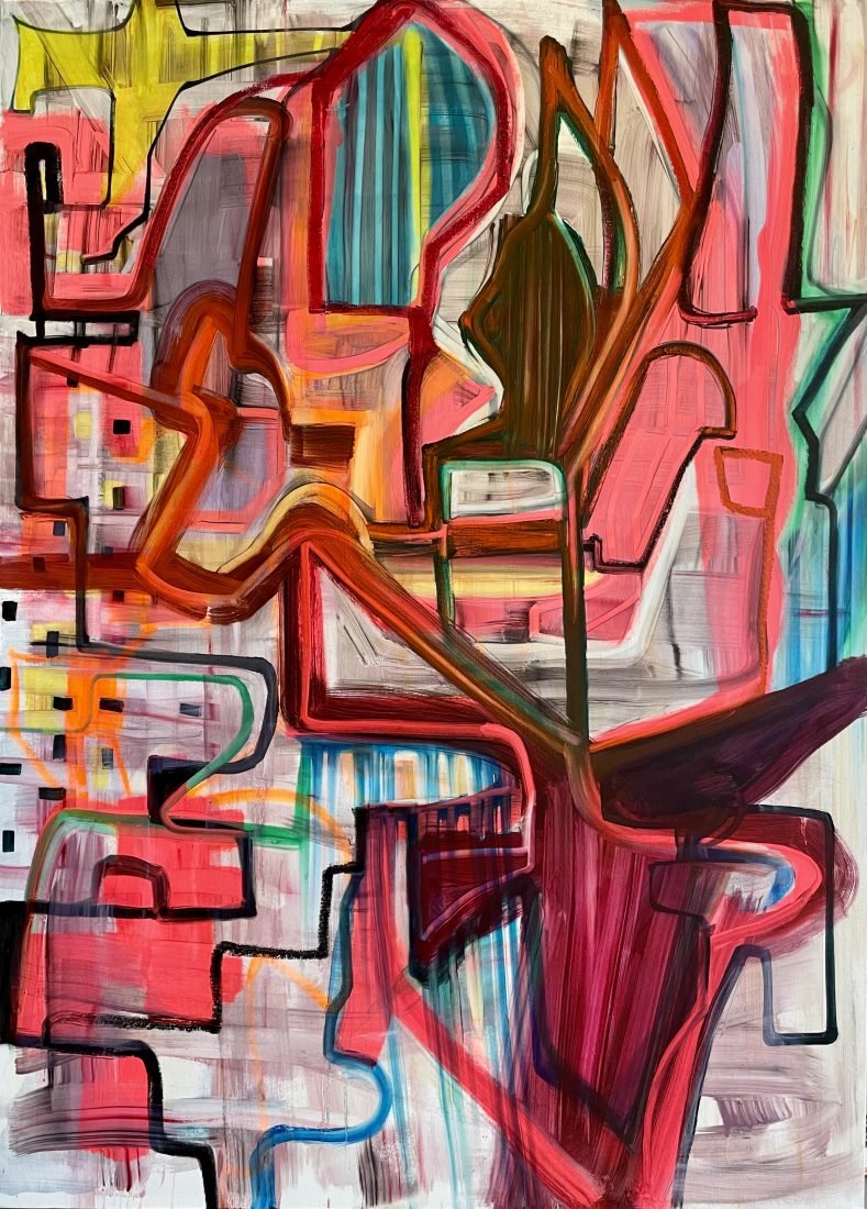 Painting entitled Out My Window by Pinkney Herbert