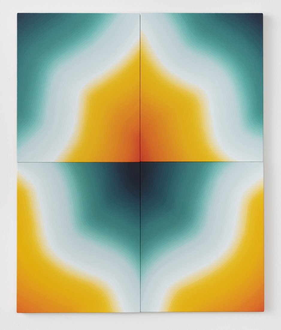 painting entitled Here - OH! by Audrey Stone
