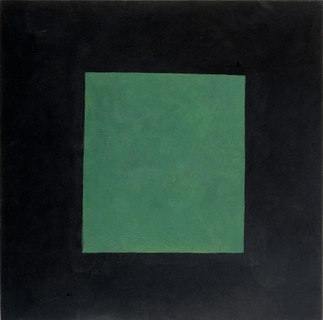 painting entitled A space. Who are you? by Marthe Keller