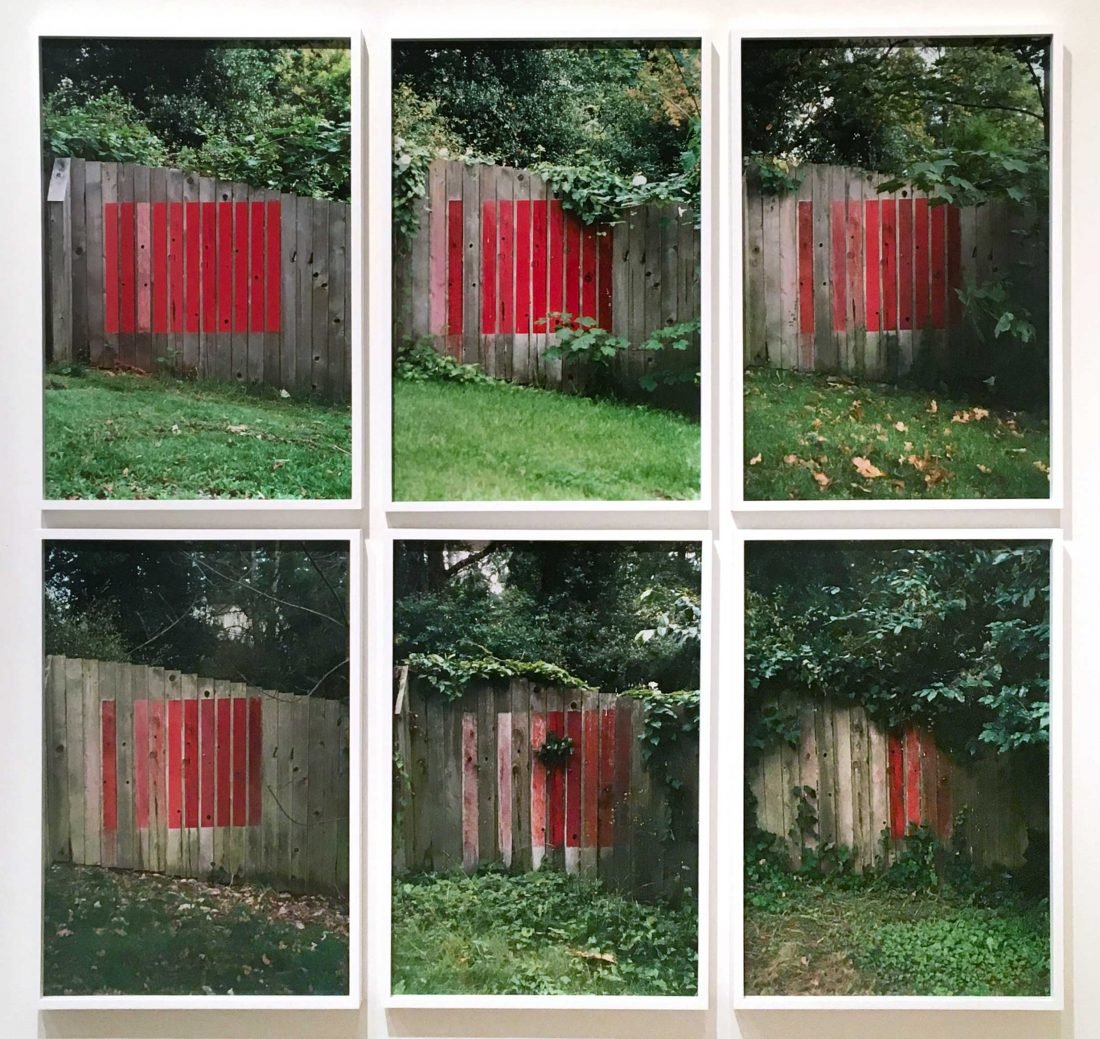 photo entitled Red Summer Studio 1984-2003 by Merrill Wagner
