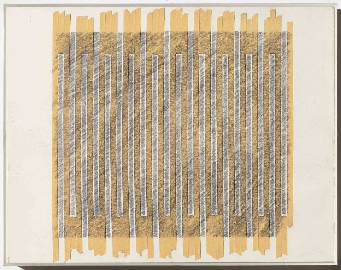 painting entitled Untitled by Merrill Wagner