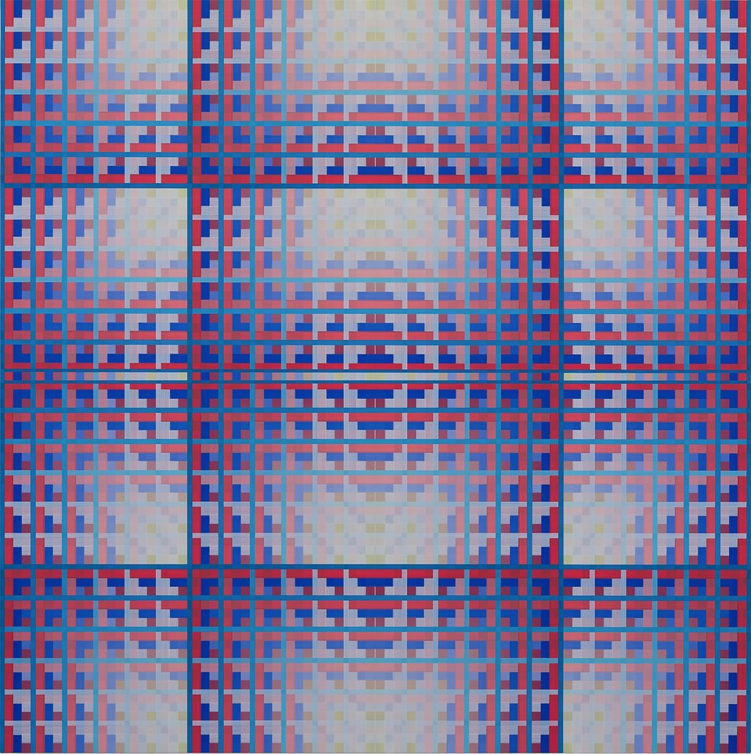 Painting entitled Ricochet by Rob de Oude