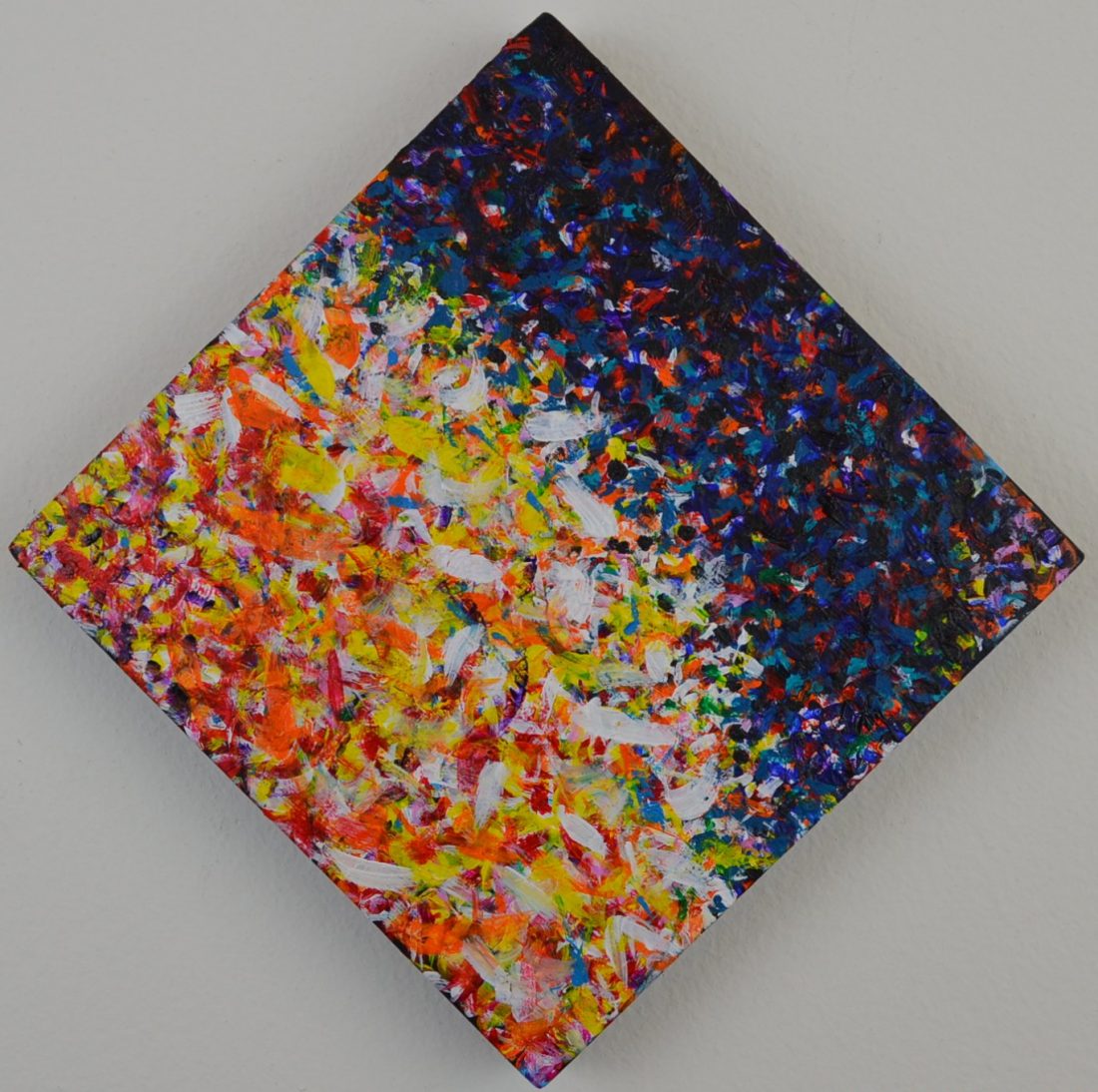 painting entitled Color Vibration by Susan Bonfils