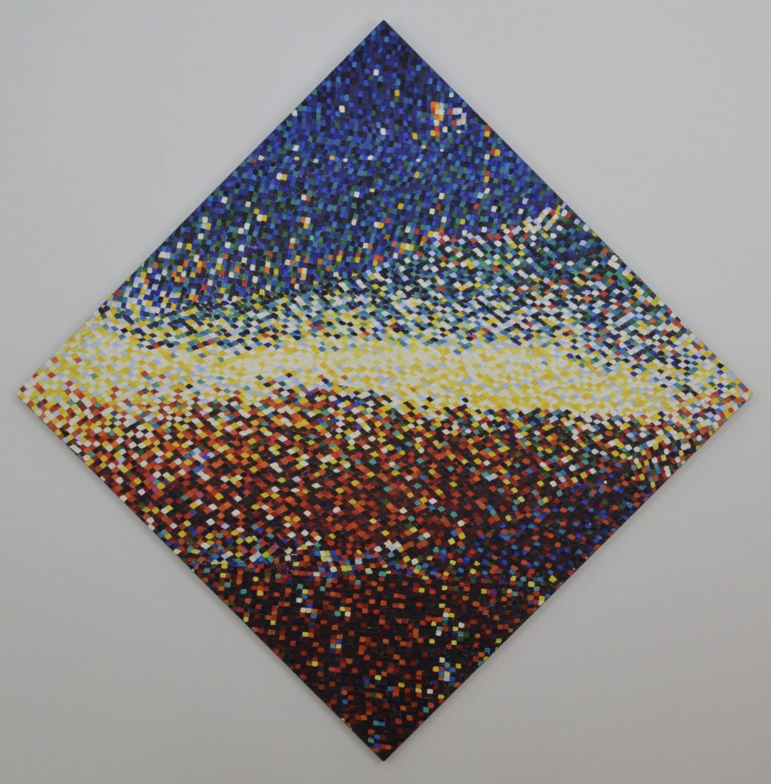 painting entitled Spaced Out by Susan Bonfils