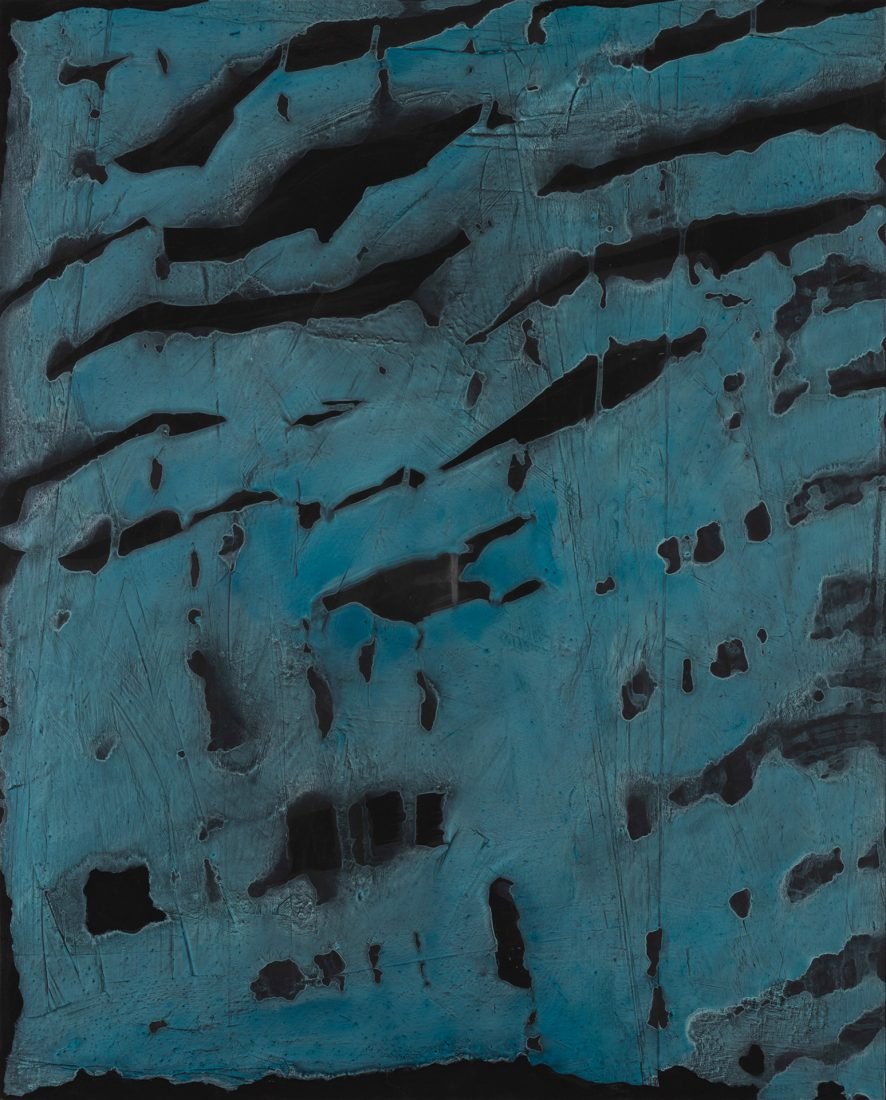 Painting by Nancy Manter titled Cross Cut #4