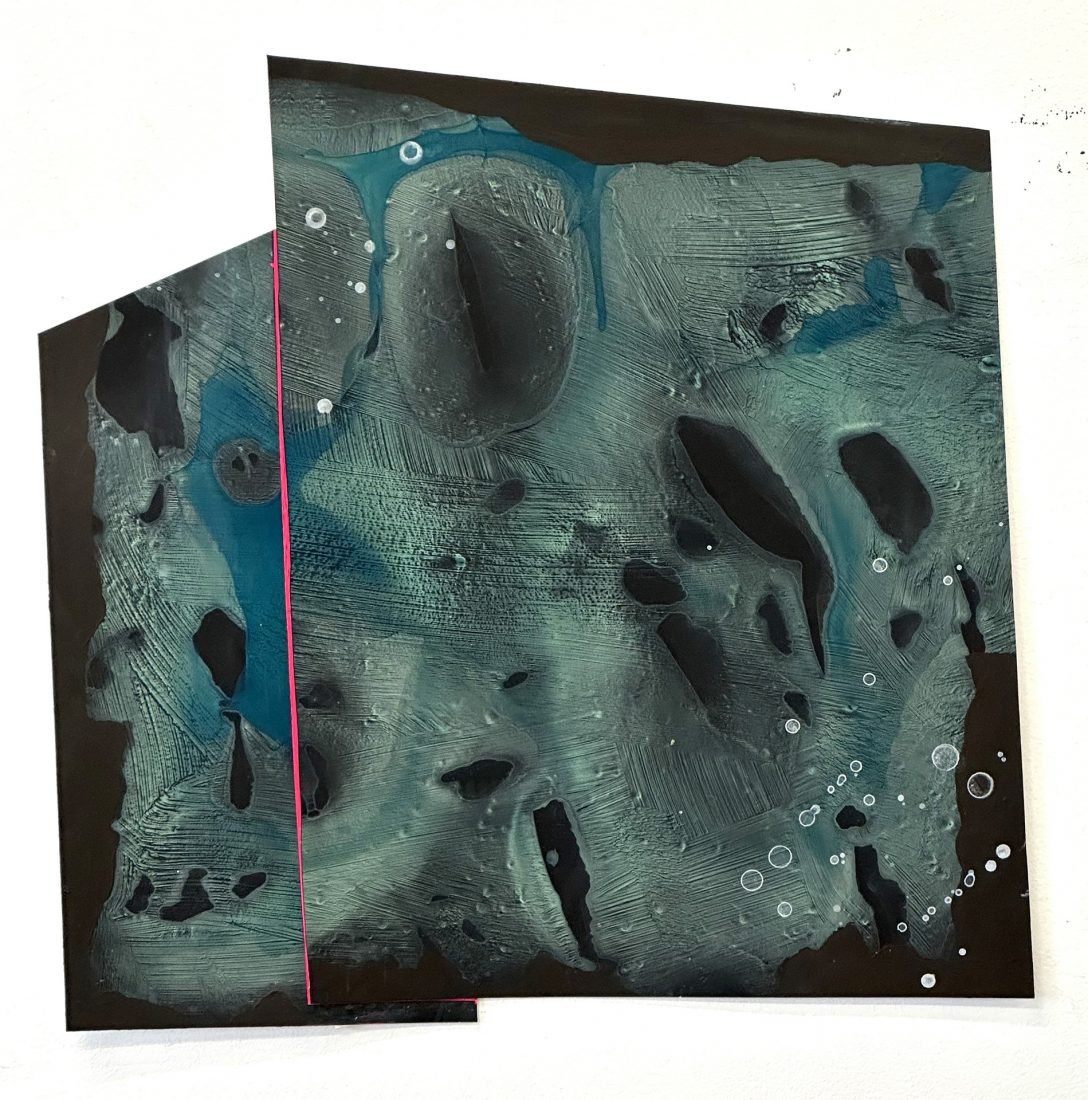 Painting by Nancy Manter titled No Fair