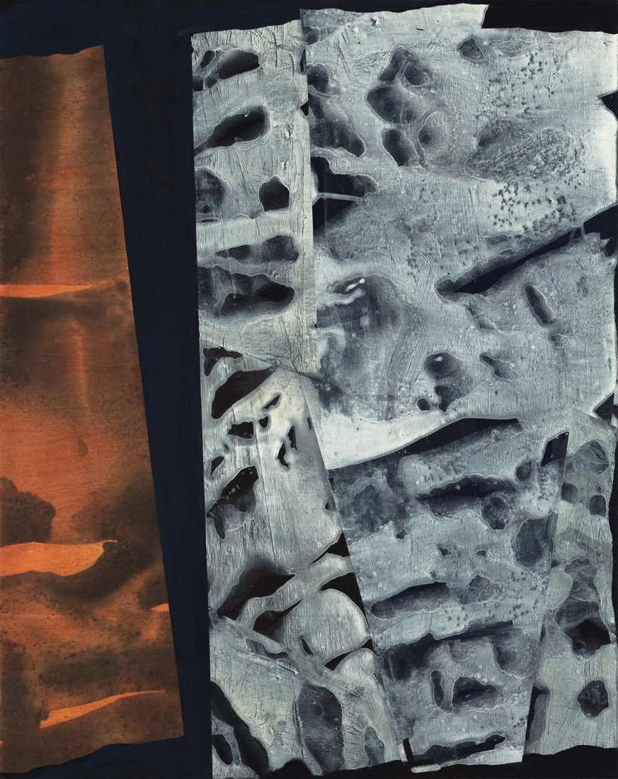 painting by Nancy Manter titled Split #1