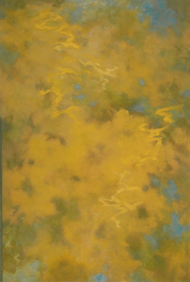 Painting by Tamar Zinn titled Unseen Voices 38