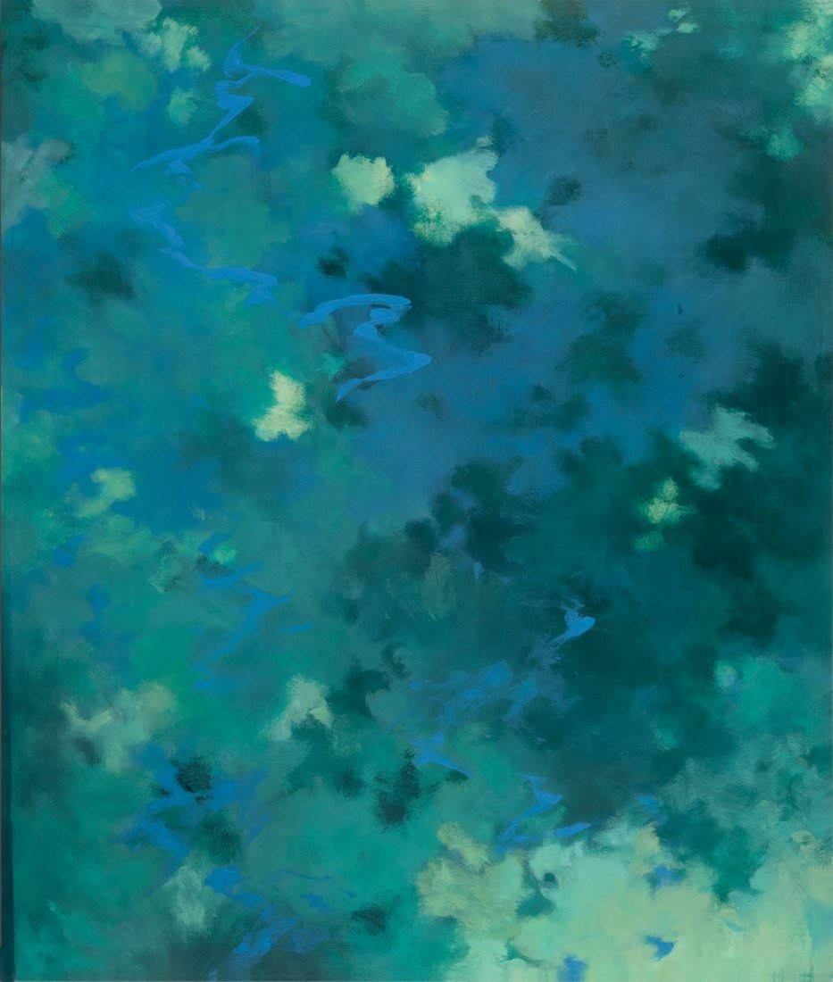 Painting by Tamar Zinn titled Unseen Voices 39