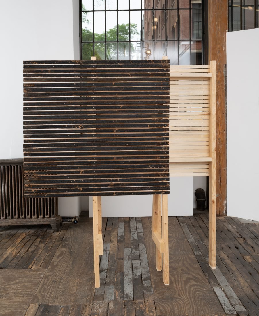 Wooden sculpture by Alice Adams