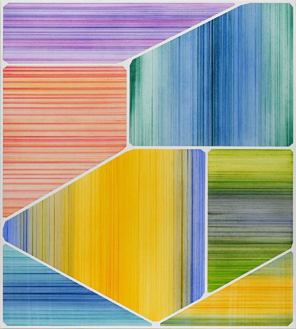 painting entitled Passages #13 by Erick Johnson