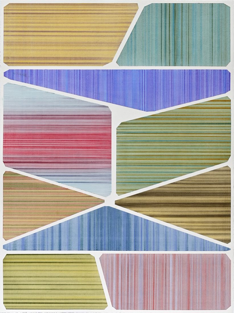 painting entitled Passages #6 by Erick Johnson