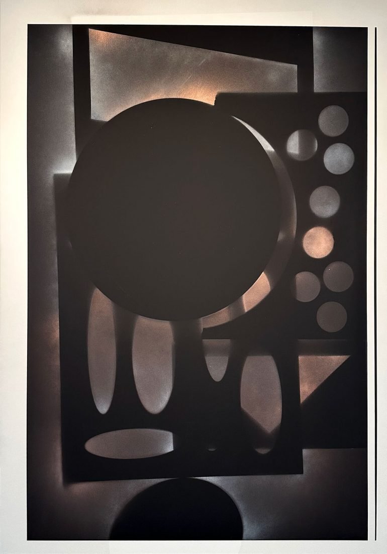 painting entitled Cosmic Disco by artist Nola Zirin