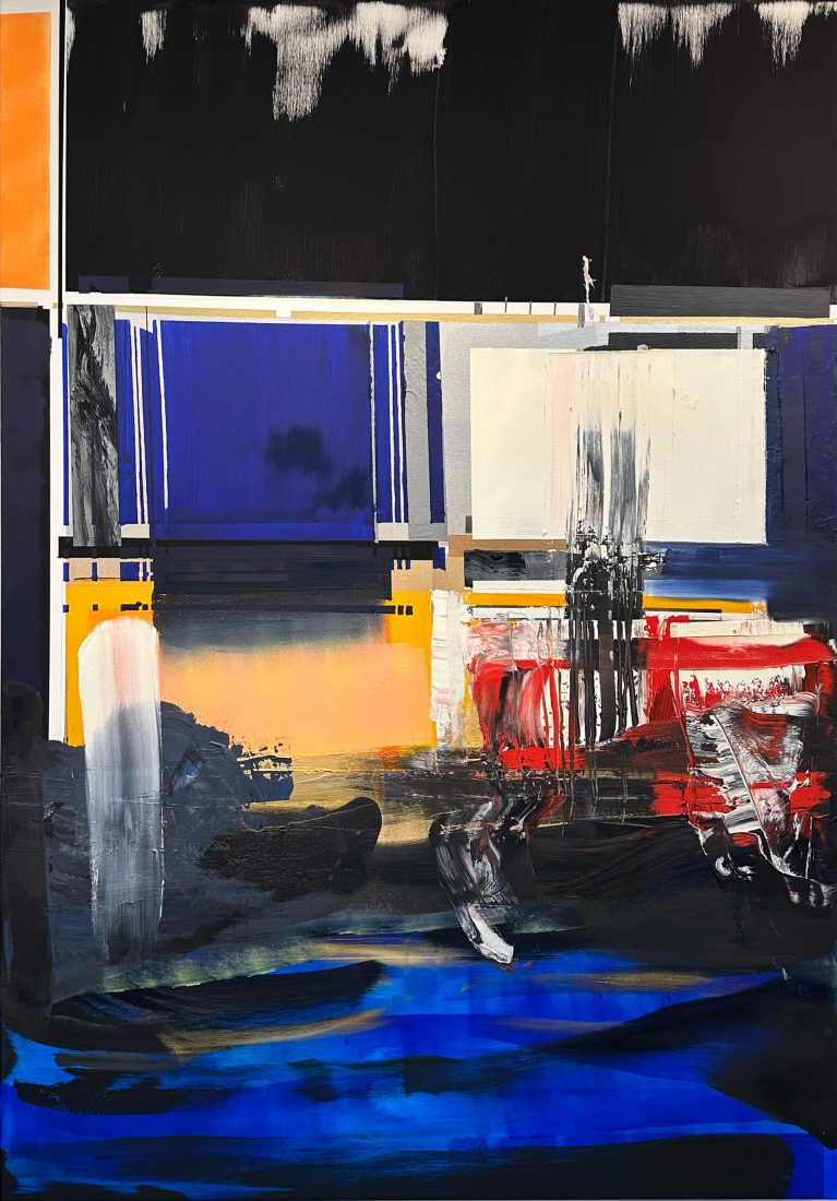 painting entitled Sound View by artist Nola Zirin
