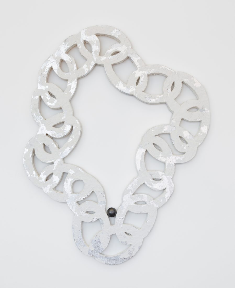 Sculpture titled Hold Your Tongue by Sarah McDougald Kohn